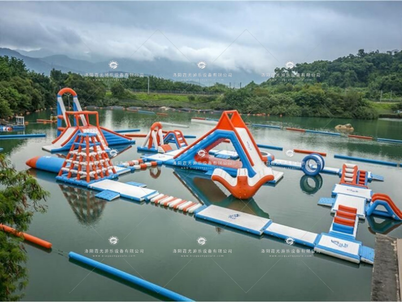 琼山水上闯关乐园